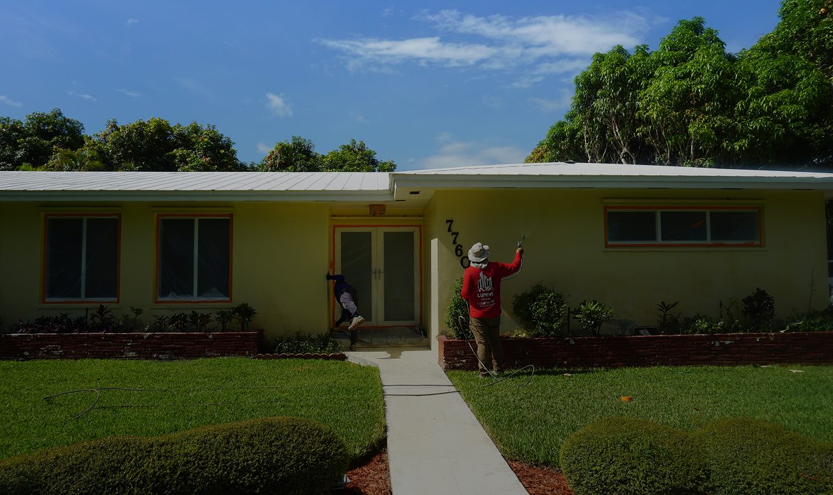 Residential house painting