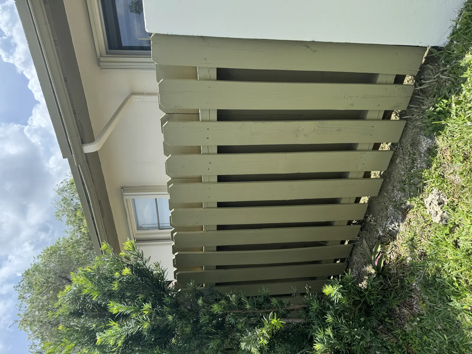 Wood Fence Repair and Painting, handyman services project photo 54