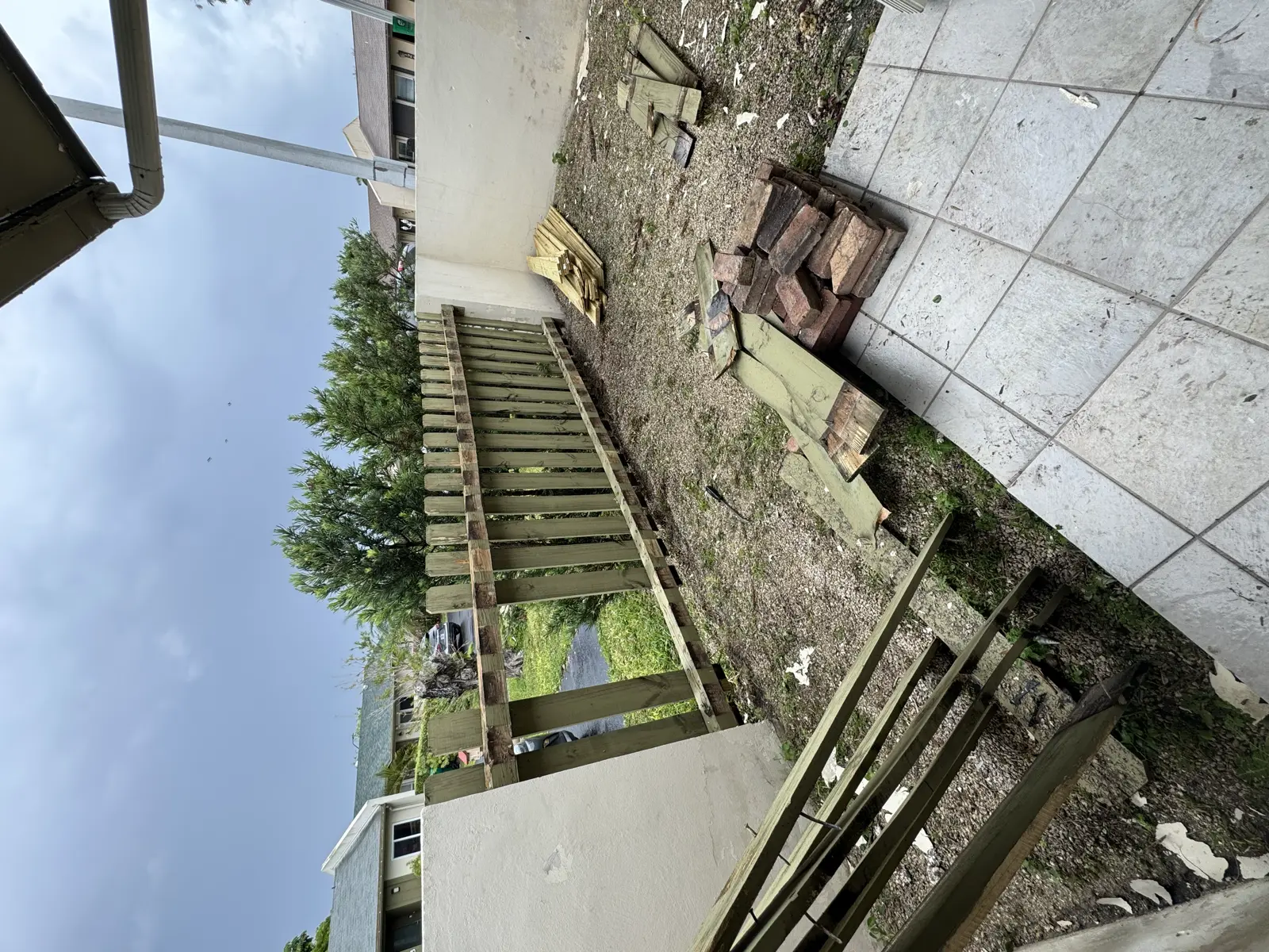 Wood Fence Repair and Painting, handyman services project photo 60