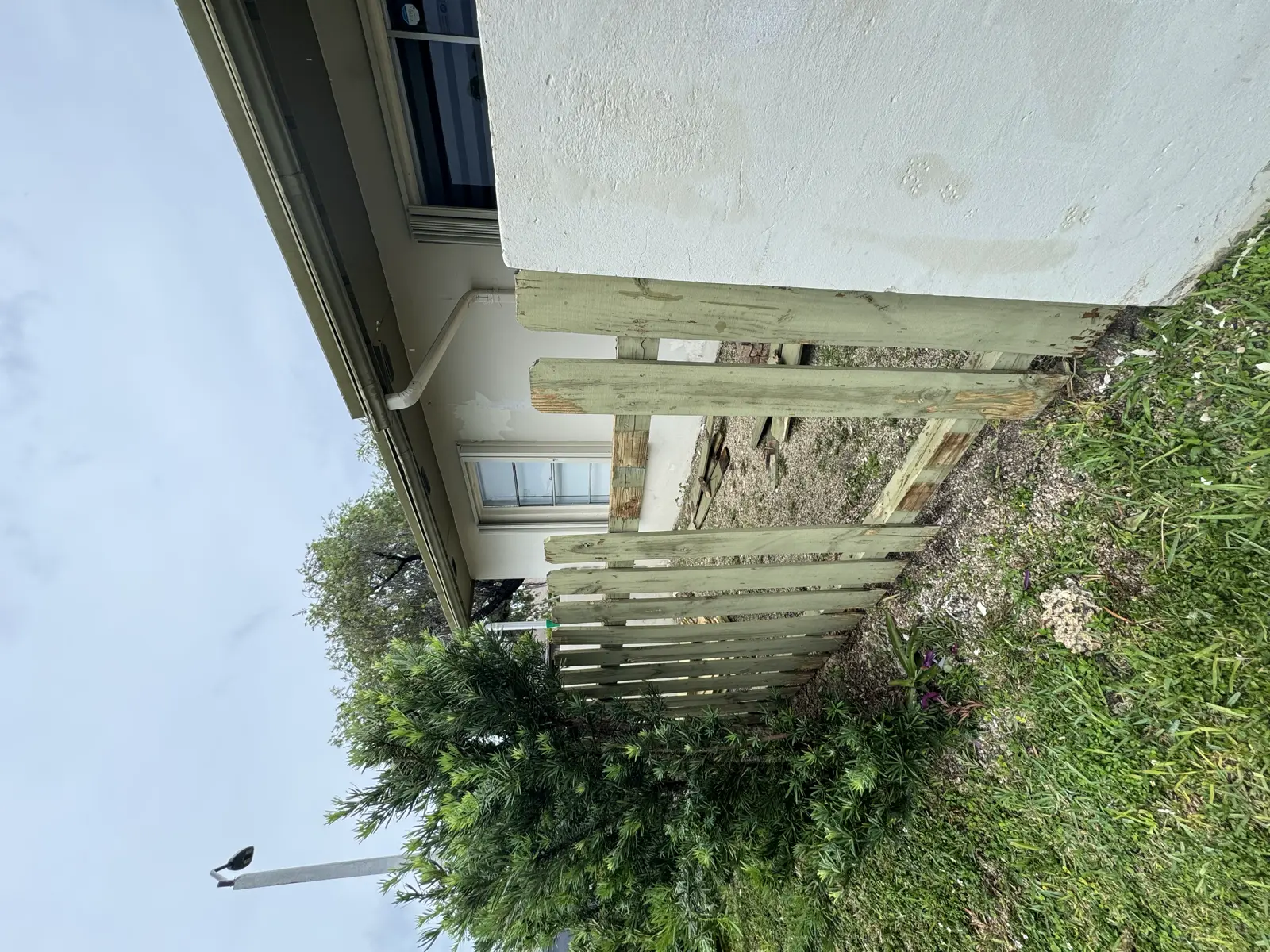Wood Fence Repair and Painting, handyman services project photo 61