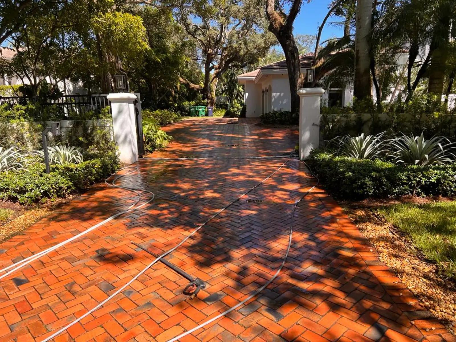 Pinecrest Driveway and Pool Deck Pressure Washing, pressure washing project photo 6