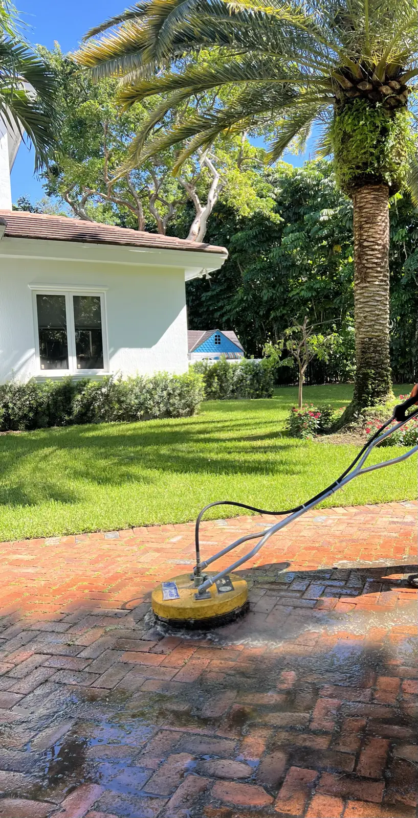 Pinecrest Driveway and Pool Deck Pressure Washing, pressure washing project photo 15