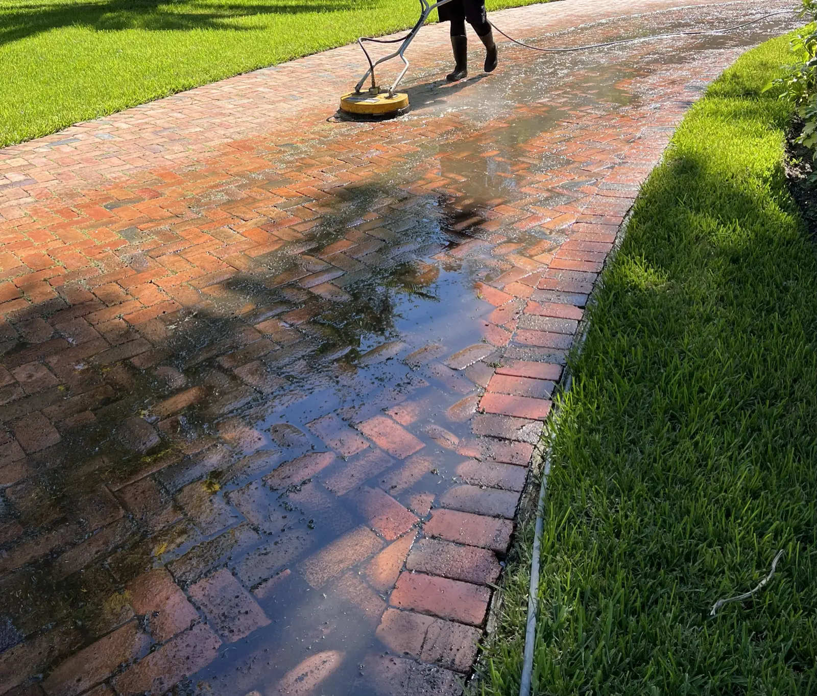 Pinecrest Driveway and Pool Deck Pressure Washing, pressure washing project photo 16