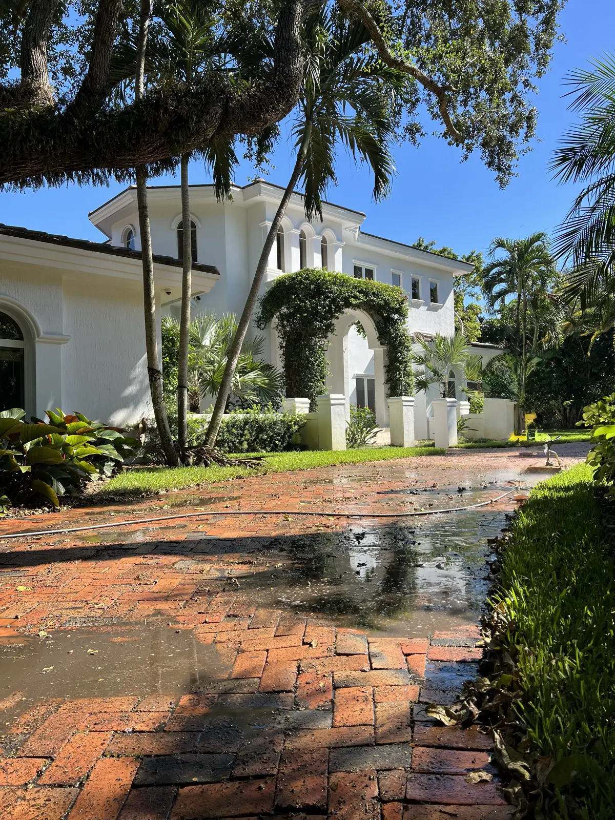 Pinecrest Driveway and Pool Deck Pressure Washing, pressure washing project photo 18