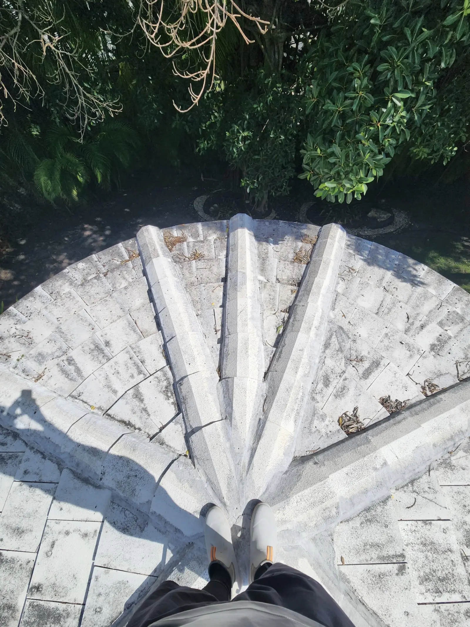 White Tile Roof Cleaning and Restoration, pressure washing project photo 3