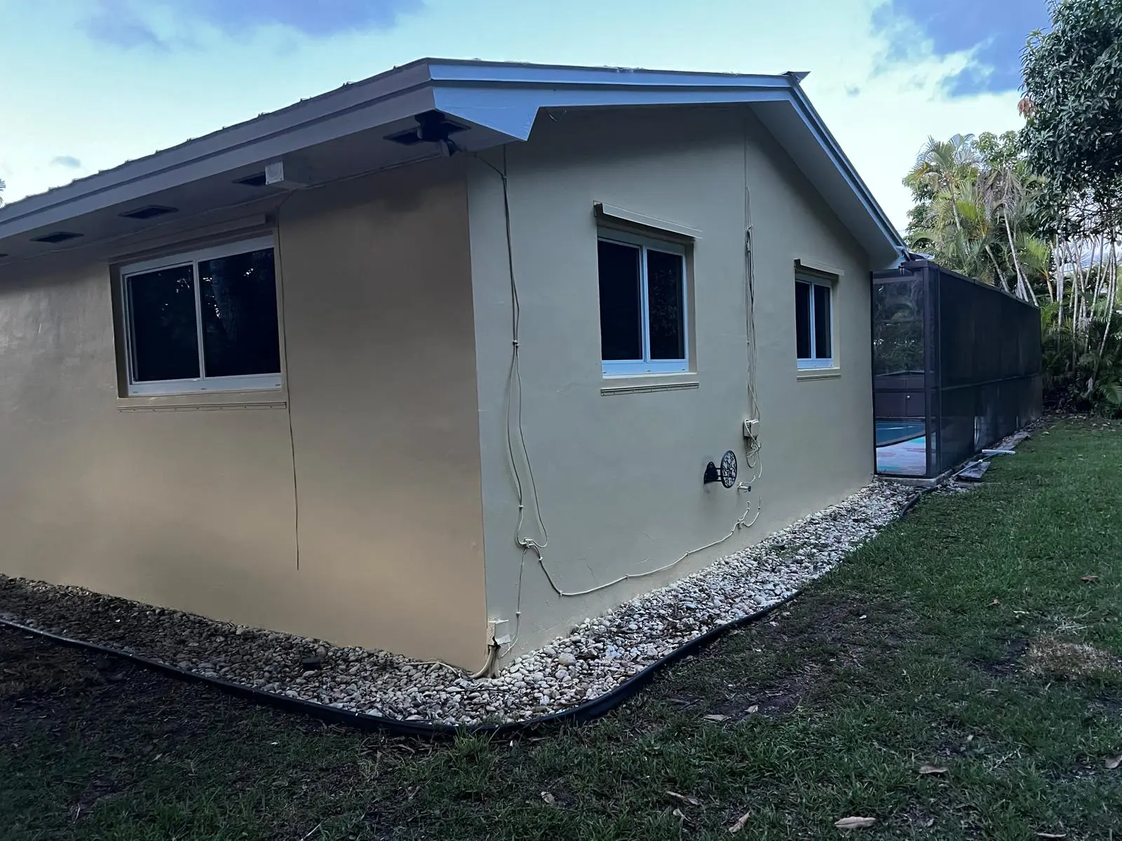 White Metal Roof Coating Restoration, roof coating project photo 56