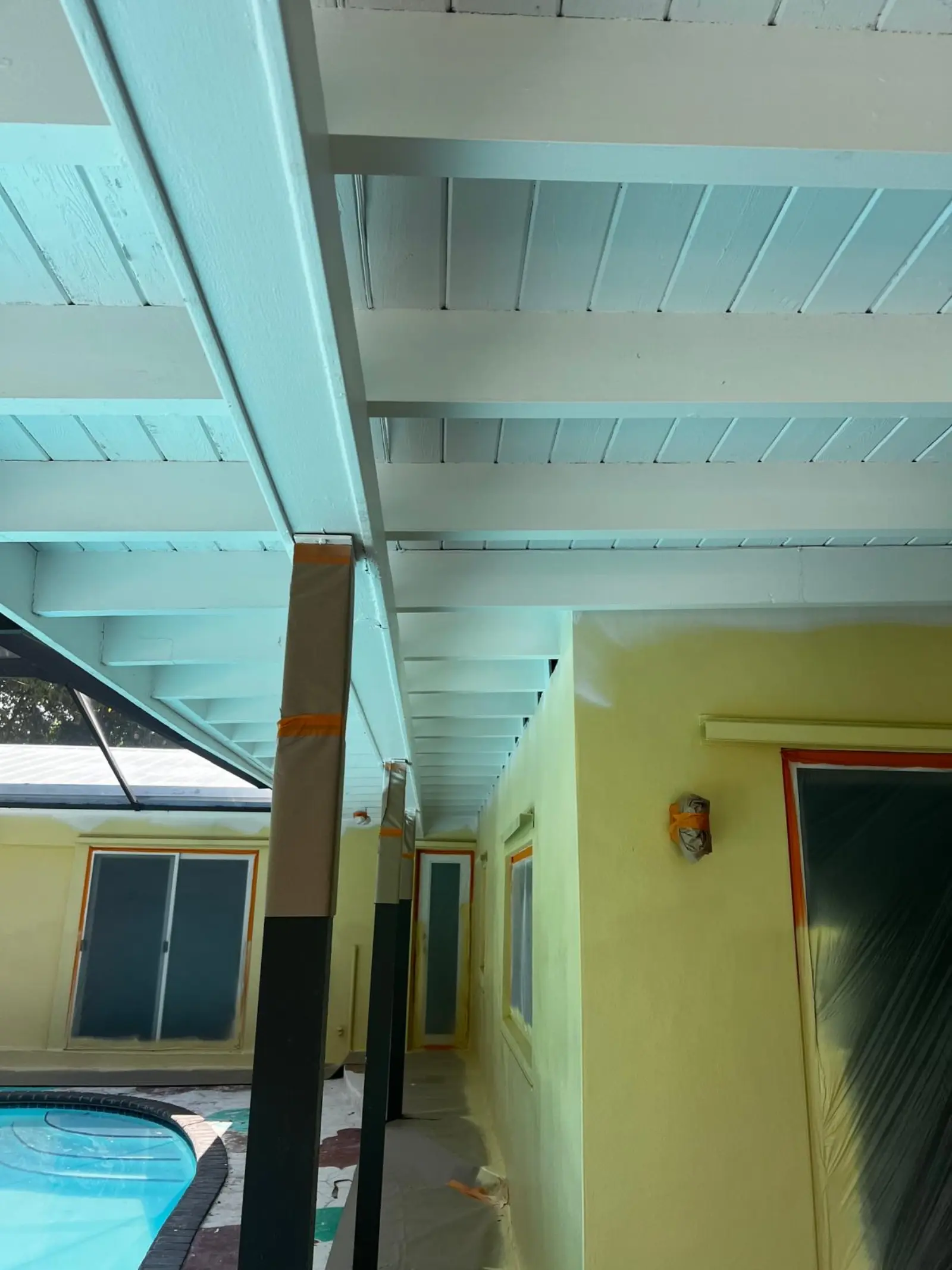White Metal Roof Coating Restoration, roof coating project photo 64