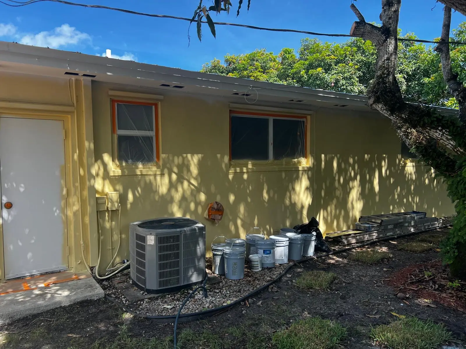 White Metal Roof Coating Restoration, roof coating project photo 65