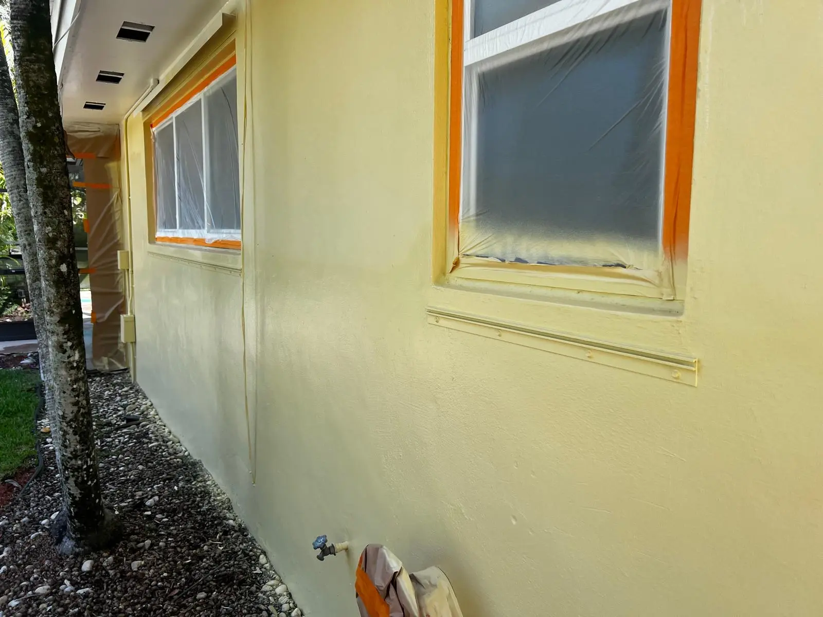 White Metal Roof Coating Restoration, roof coating project photo 67