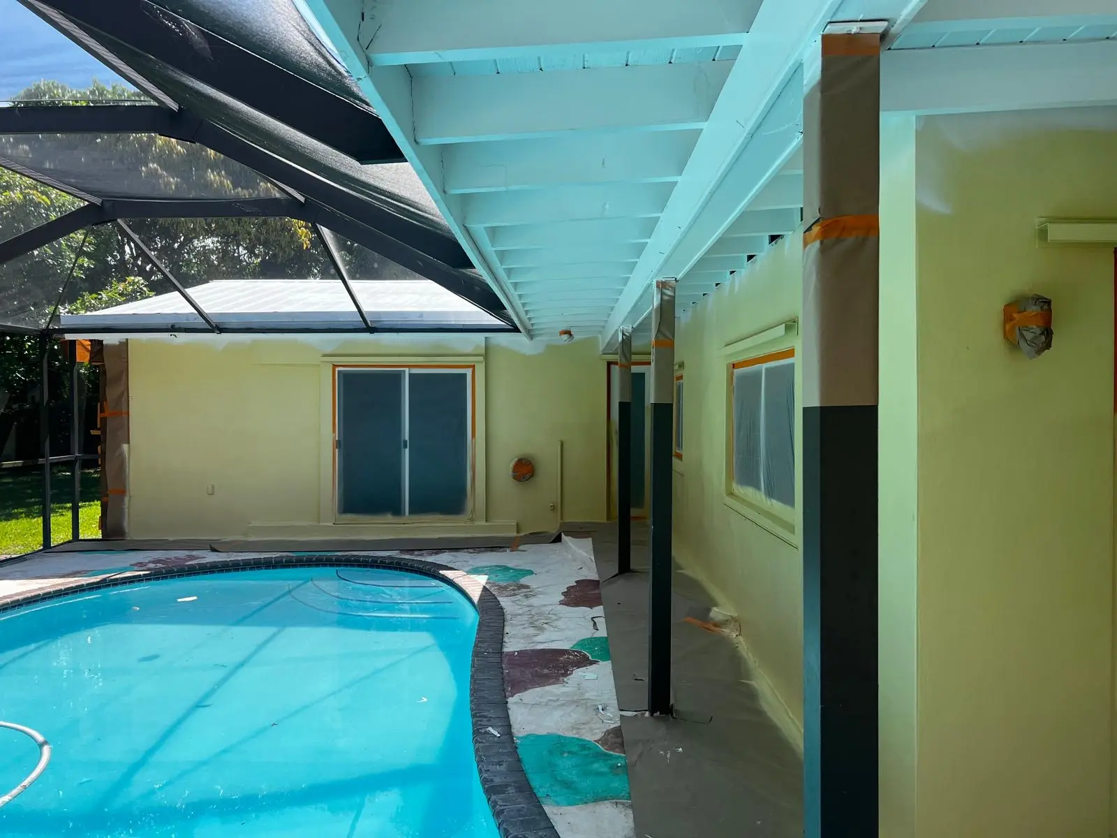 White Metal Roof Coating Restoration, roof coating project photo 71