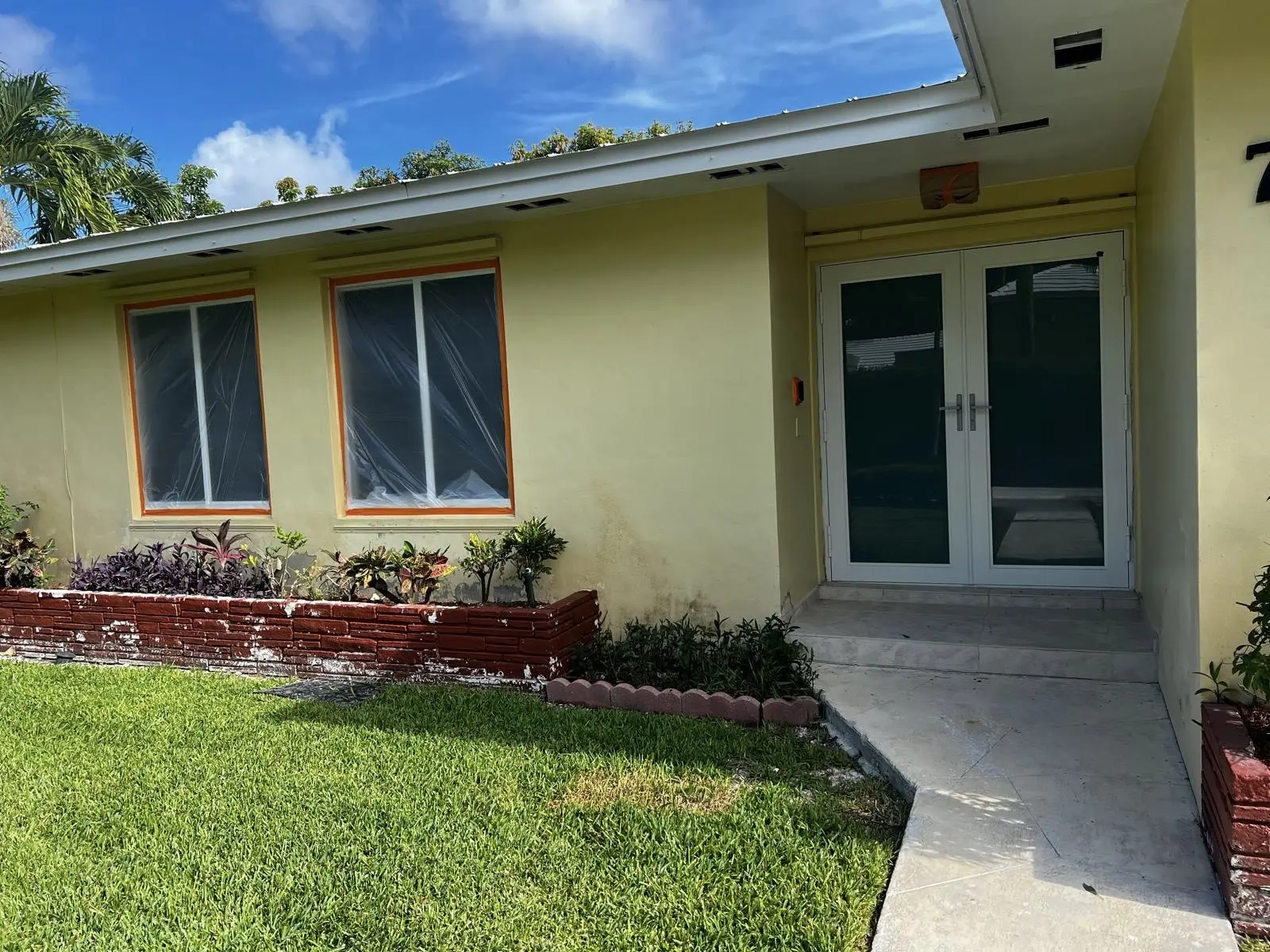 White Metal Roof Coating Restoration, roof coating project photo 153