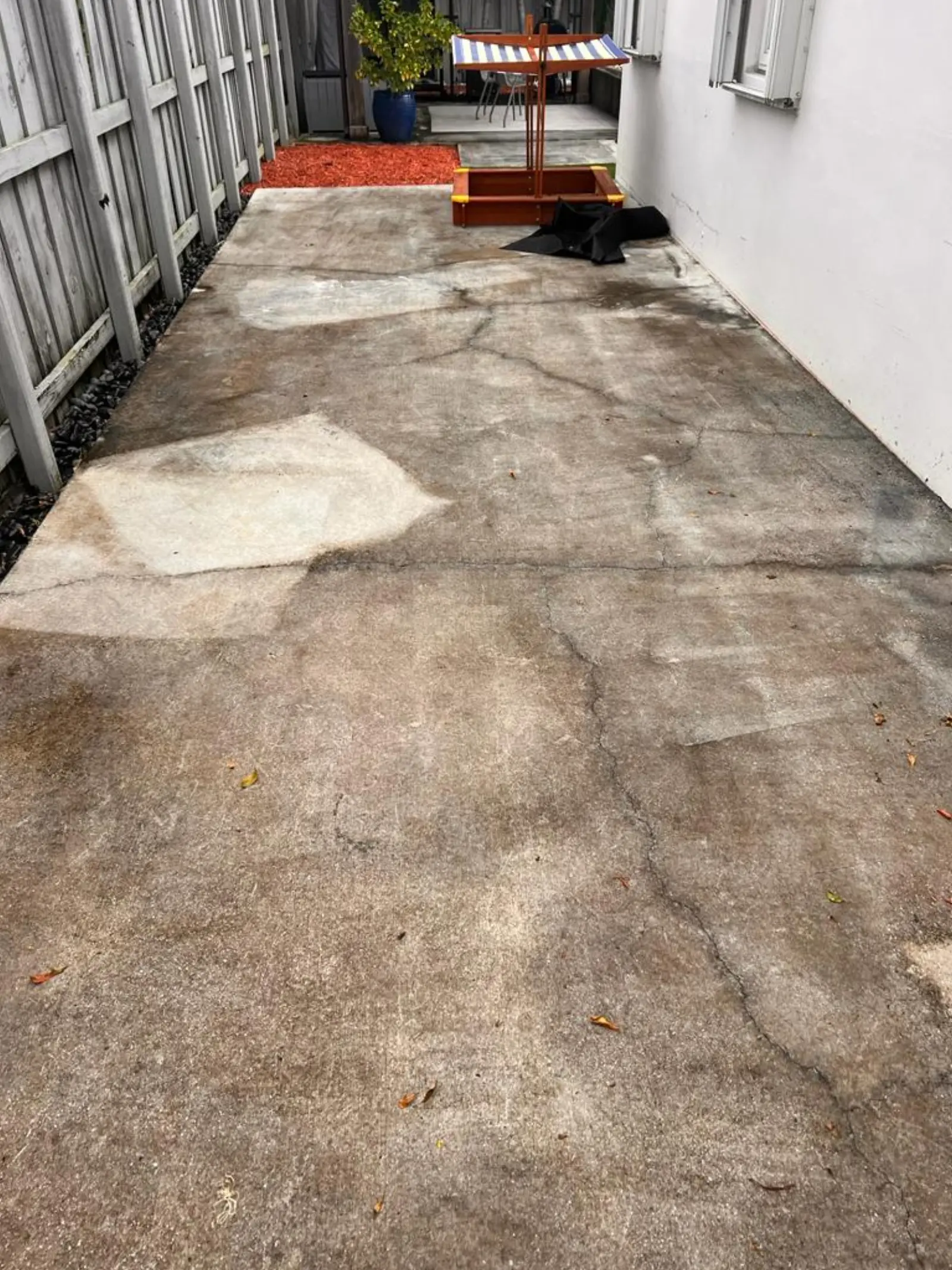 Outdoor Hardscape Cleaning Project, pressure washing project photo 9