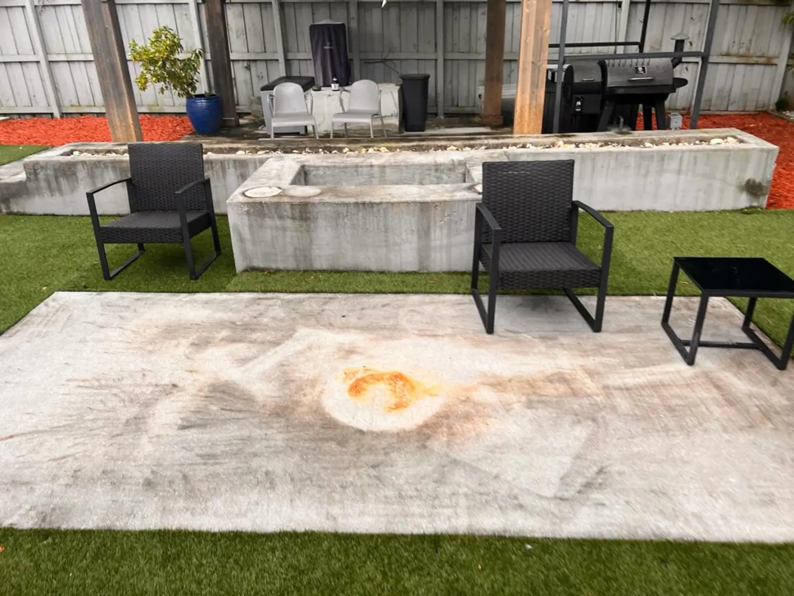 Outdoor Hardscape Cleaning Project, pressure washing project photo 10