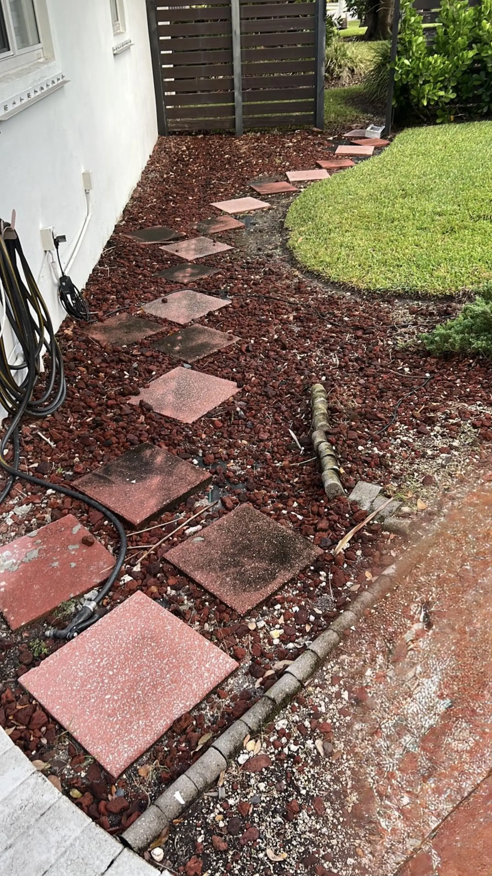 Residential Exterior Cleaning Project, pressure washing project photo 1