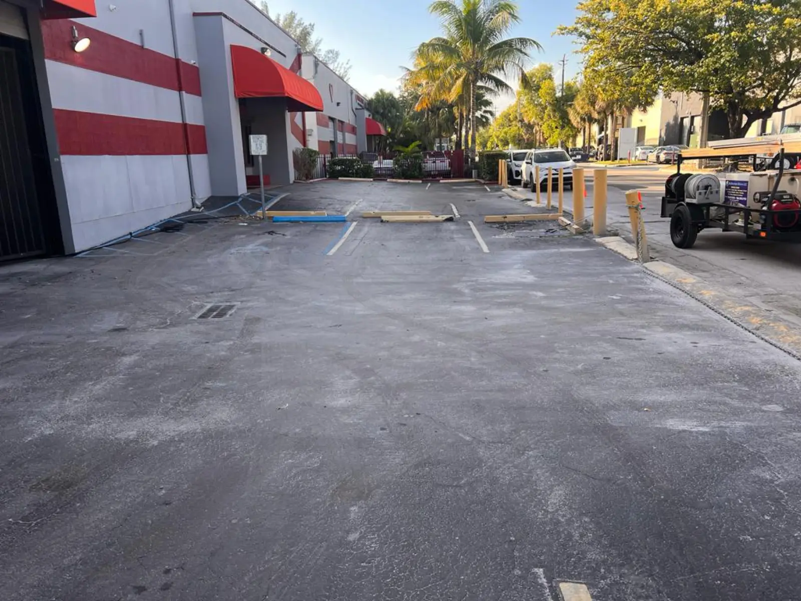 Warehouse Pressure Washing and Cleanup, commercial pressure washing project photo 7