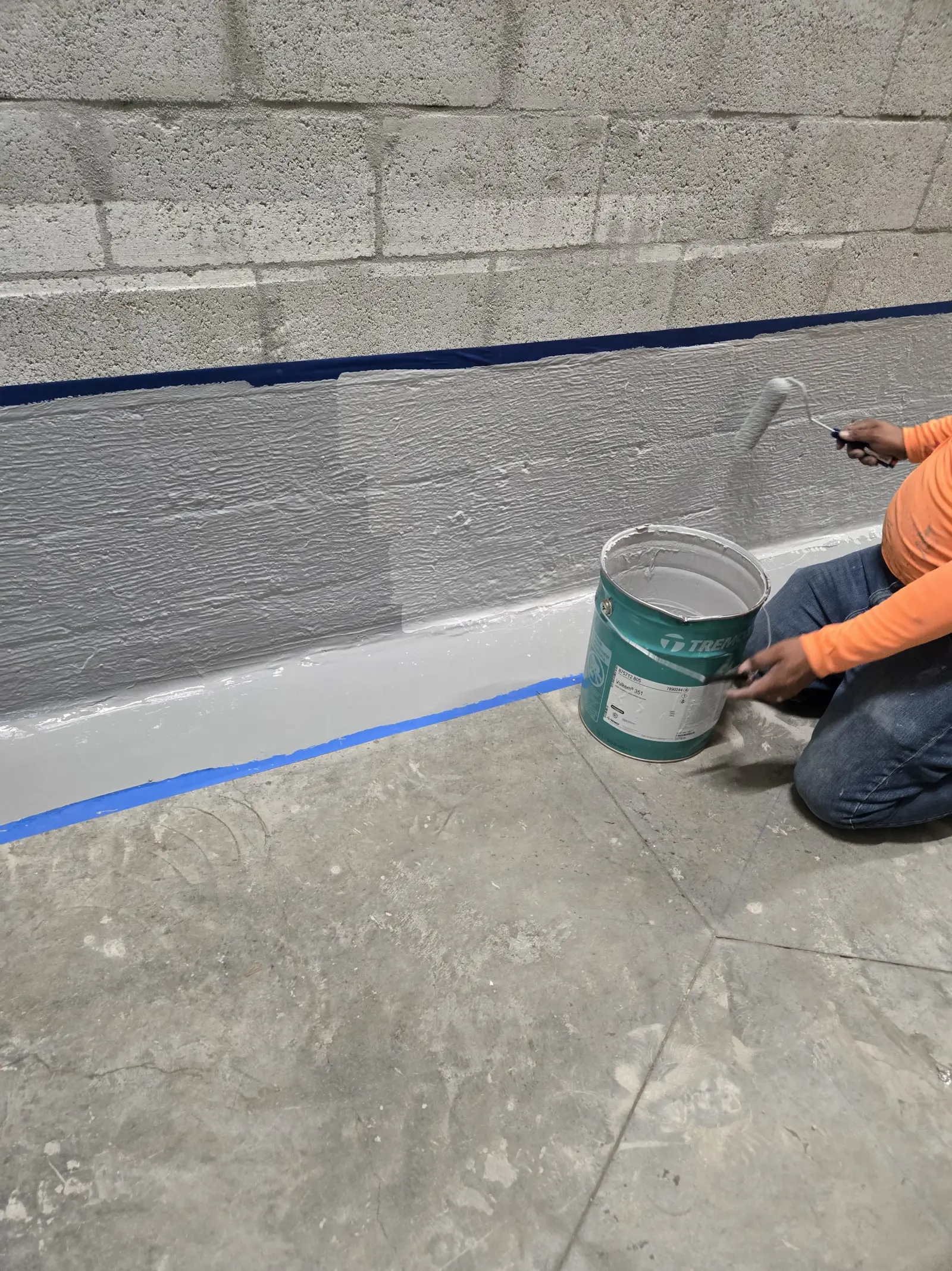 Waterproofing and Protective Coating Portfolio, residential waterproofing project photo 4
