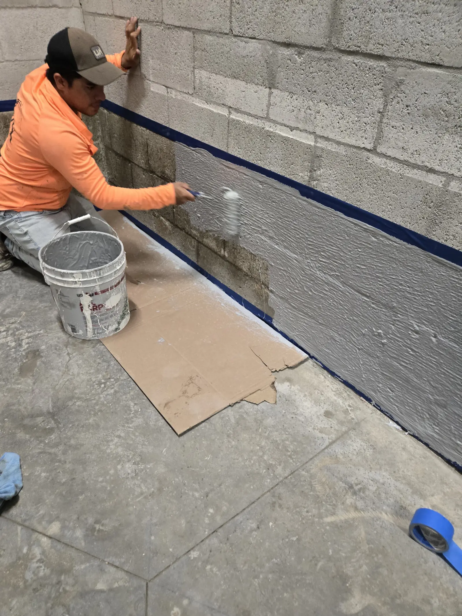 Waterproofing and Protective Coating Portfolio, residential waterproofing project photo 9