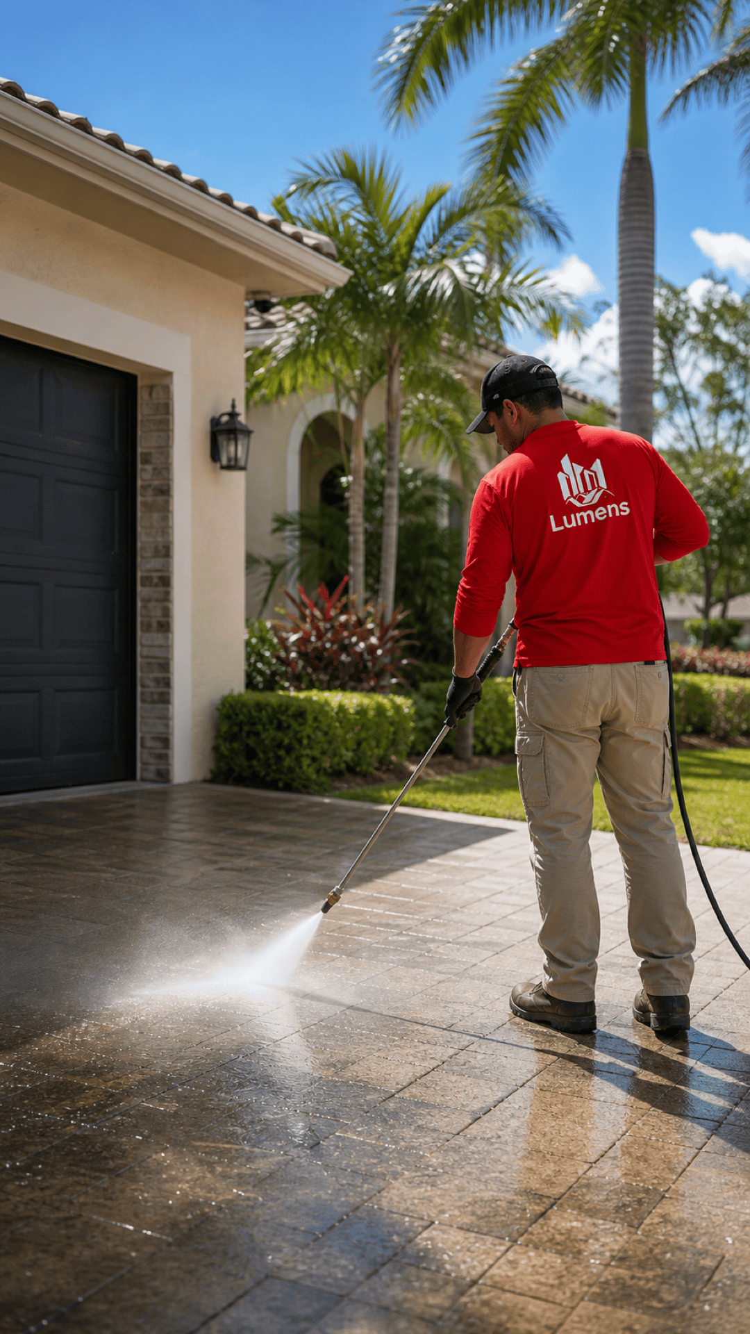 Commercial Pressure Washing in Miami-Dade, FL Lumens Painting