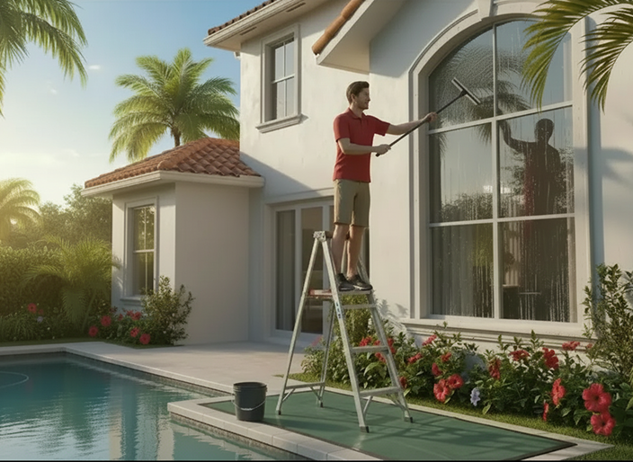 Window cleaning project results